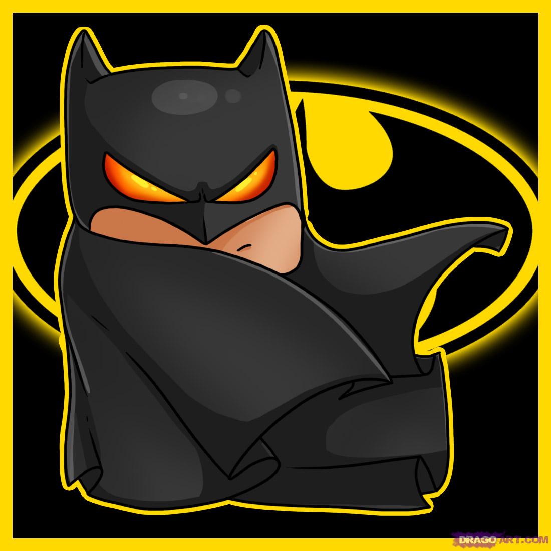 Chibi Bat Logo - How to Draw Chibi Batman | Shijufasu's Blog