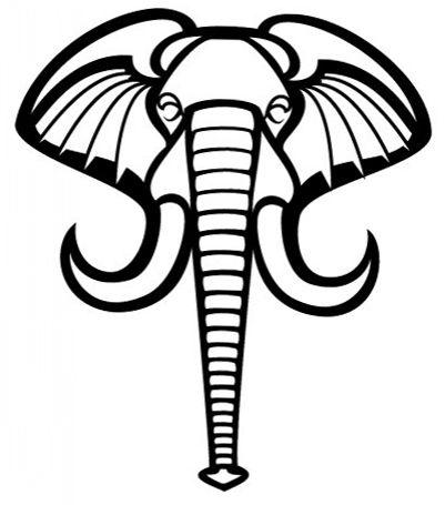 Elephant Tusk Logo - The Difference Between African and Asian Ivory | Ivory Education ...