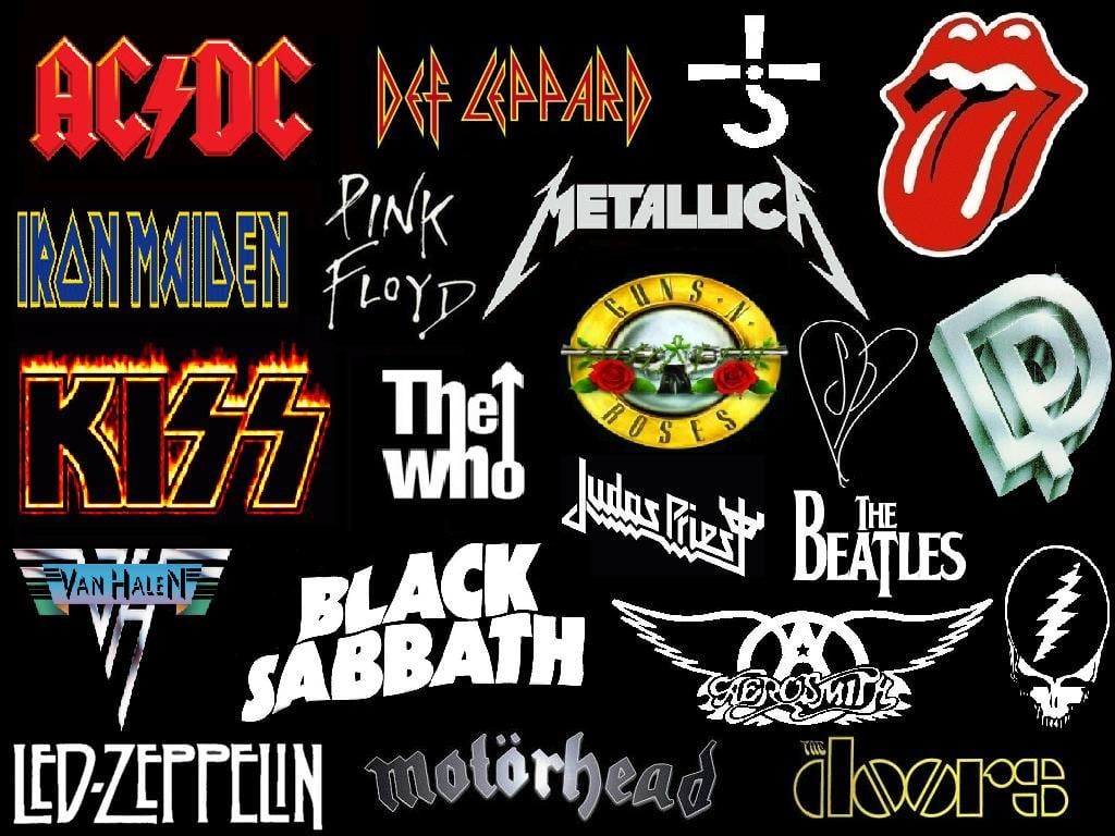 80s Rock Band Logo - LogoDix