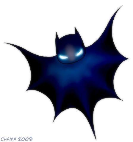 Chibi Bat Logo - Chibi Batman