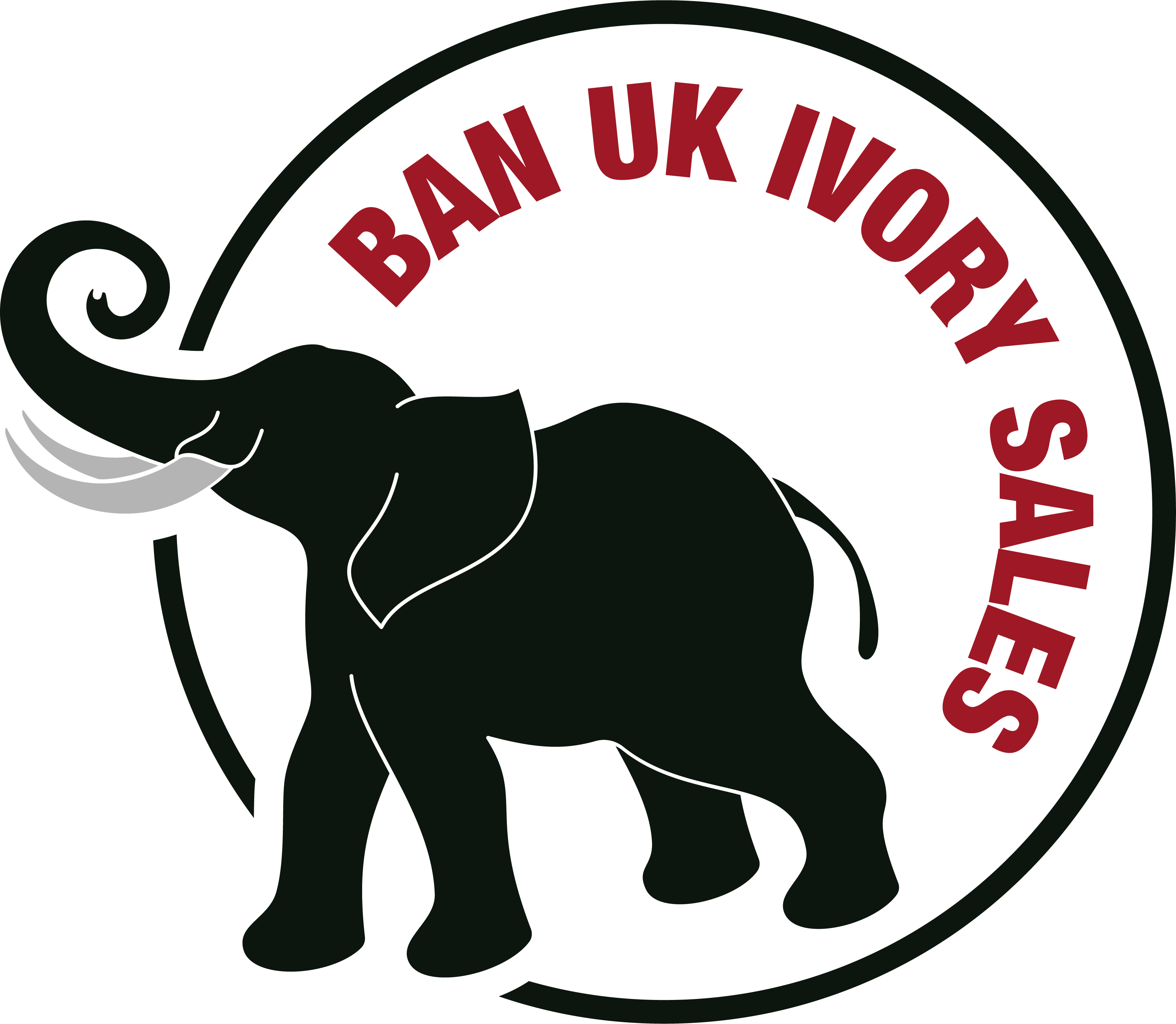 Elephant Tusk Logo - About Us - Ban UK Ivory Sales