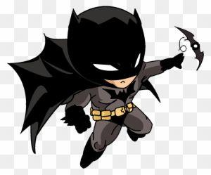Chibi Bat Logo - Batman Chibi Transparent PNG Clipart Image Download