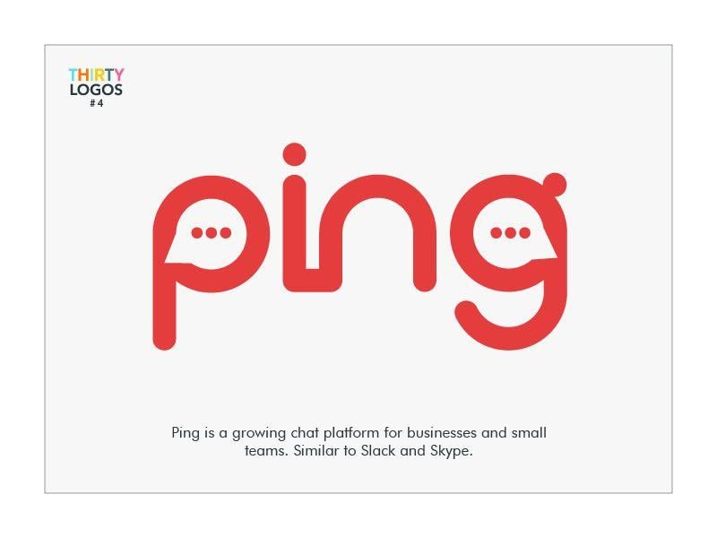 Small Ping Logo - Thirty Logos Day Four