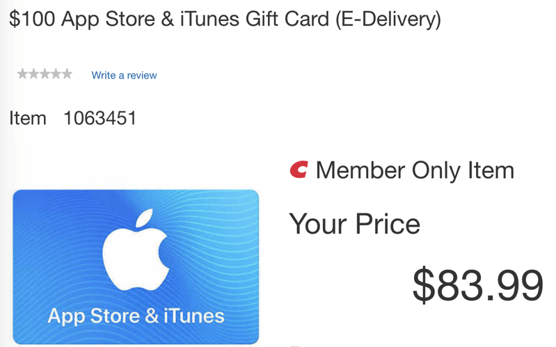 Costco App Logo - Costco Boxing Day Sale: Discounted Apple iTunes Gift Cards are Back ...