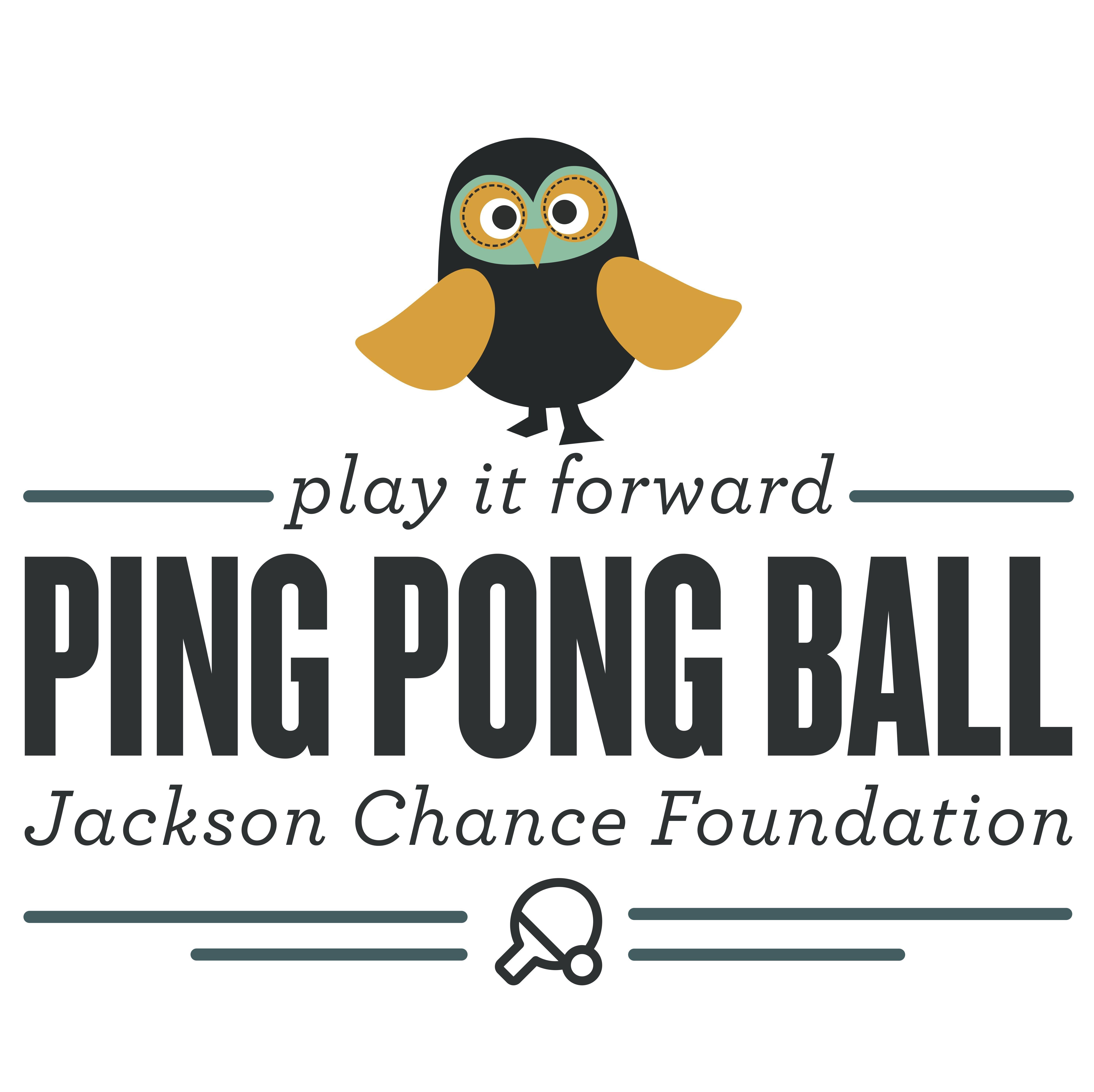 Small Ping Logo - Ping Pong Ball 2018