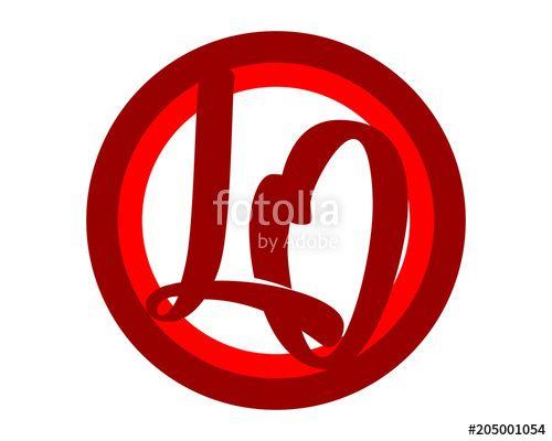 Red Circle F Logo - red circle typography typeset logotype alphabet font image vector ...