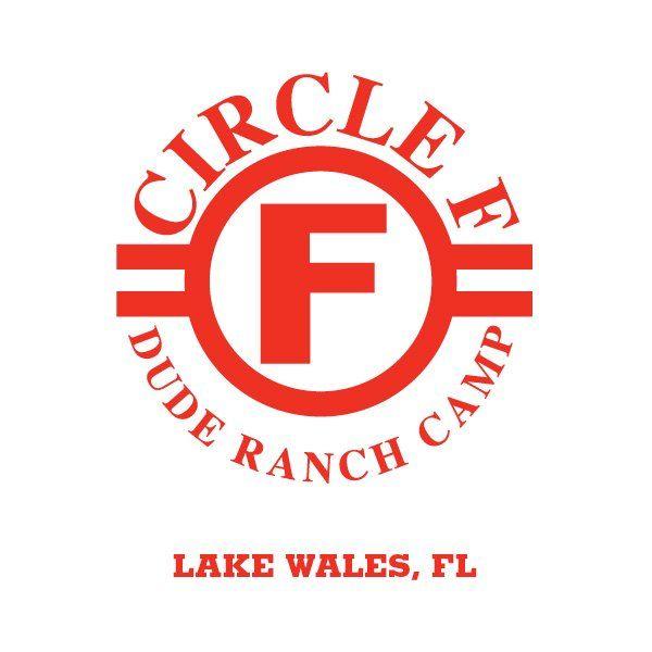 Red Circle F Logo - Circle F Dude Ranch Camp - 863area.com