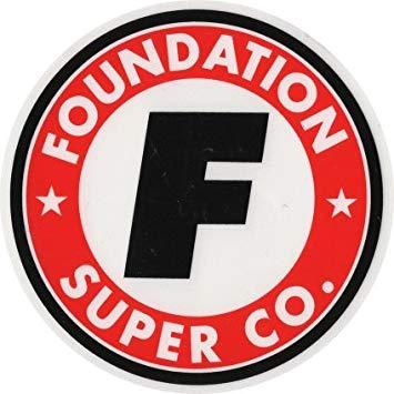 Red Circle F Logo - Foundation Super Co Circle F Decal Single: Health
