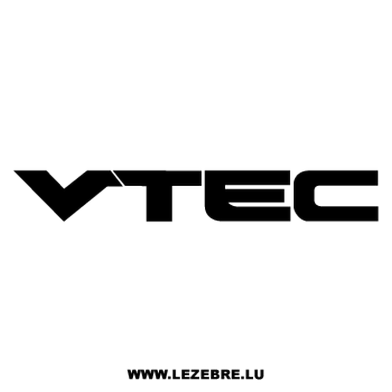 Vtec Logo - Stencil Honda VTEC
