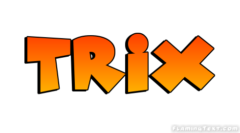 Trix Logo - Trix Logo | Free Name Design Tool from Flaming Text