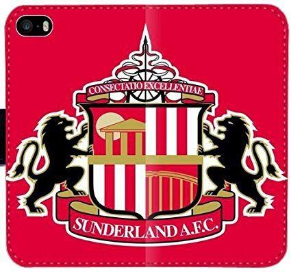 AFC Logo - Sunderland Afc Logo N5L0F iPhone 6 6S Plus 5.5 Leather Wallet Case ...