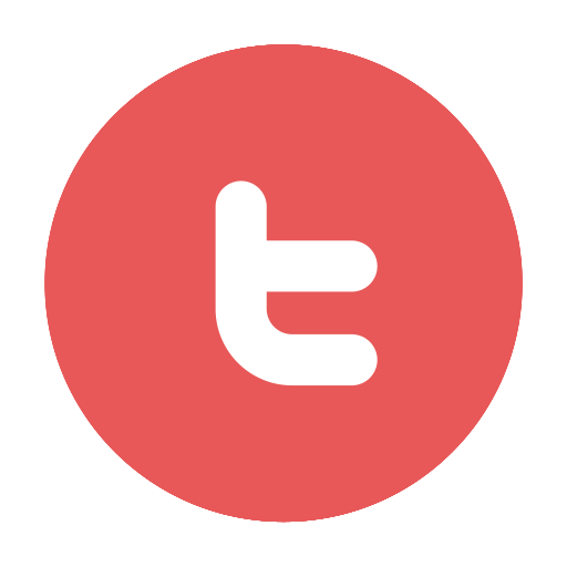 Red Twitter Logo - Red twitter logo png 6 » PNG Image