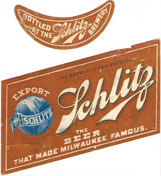 Schlitz Beer Logo - Tavern Trove : Schlitz Beer