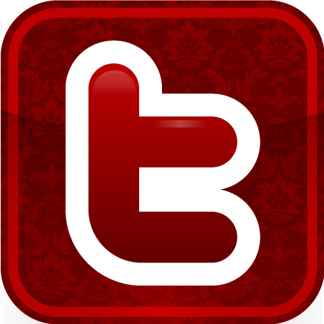 Red Twitter Logo - Red twitter Logos