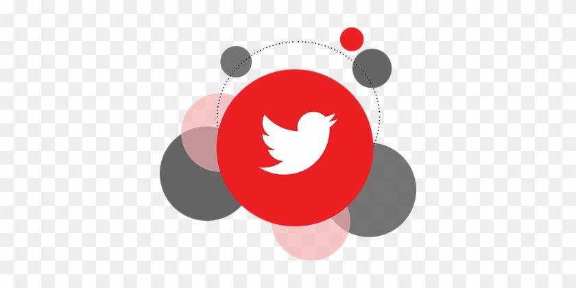 Red Twitter Logo - Twitter Website Icon Symbol Sign Logo Butt Logo Red Png