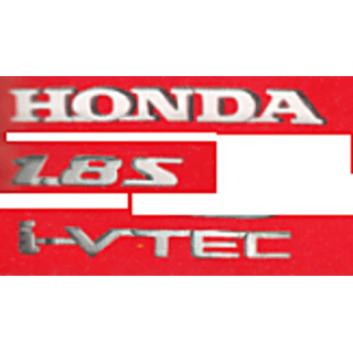 Honda Vtec Logo - Buy LOGO HONDA car CIVIC 1.8S I-VTEC MONOGRAM EMBLEM CHROMe Online ...