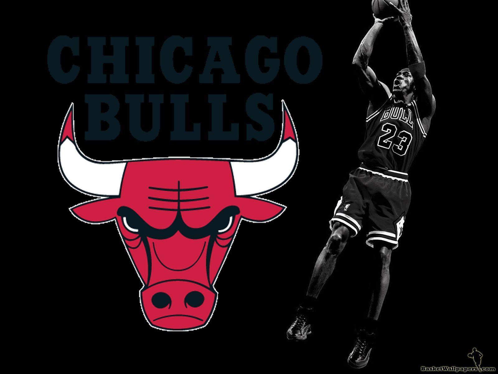 Bull Jordan 23 Logo - Michael Jordan Chicago Bulls Wallpaper