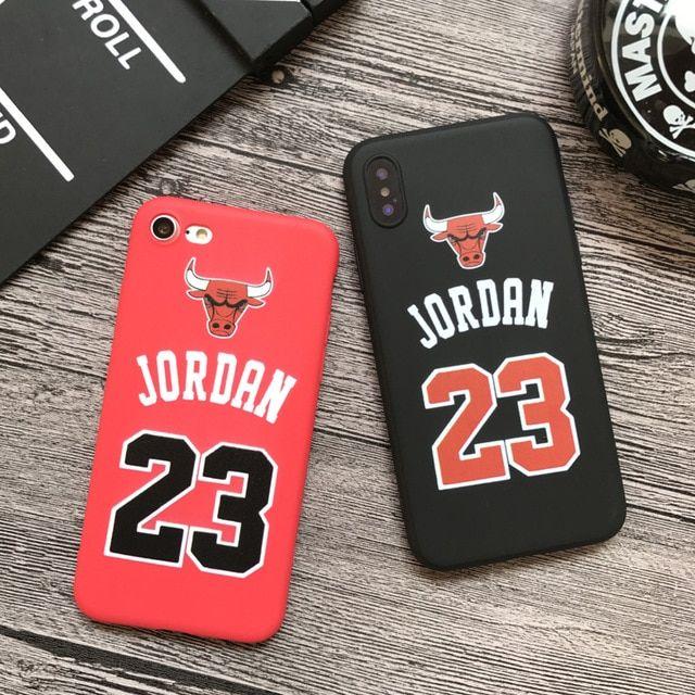 Bull Jordan 23 Logo - Hot Jordan 23 Chicago bull sports soft silicon cover case for iphone