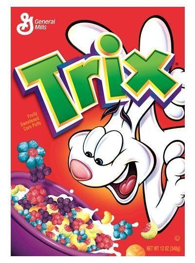 Trix Logo - Trix=the-best=sugary-ceareal-ever but the ones with the flower-like ...