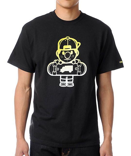 Black and Yellow Trukfit Logo - Trukfit Lil Tommy Black & Yellow T-Shirt | Zumiez