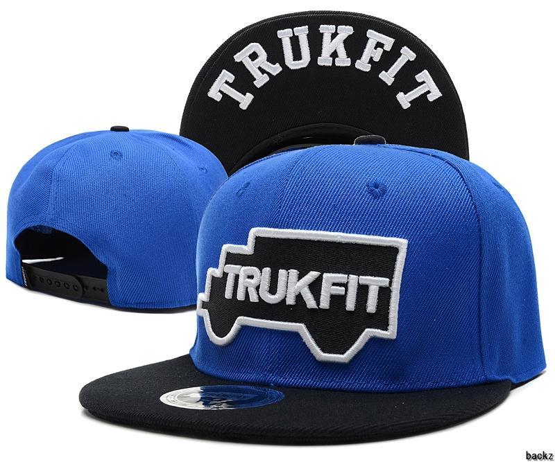 Black and Yellow Trukfit Logo - Trukfit x Lil Wyane The Original Trukfit Snapback Cap Color Blue