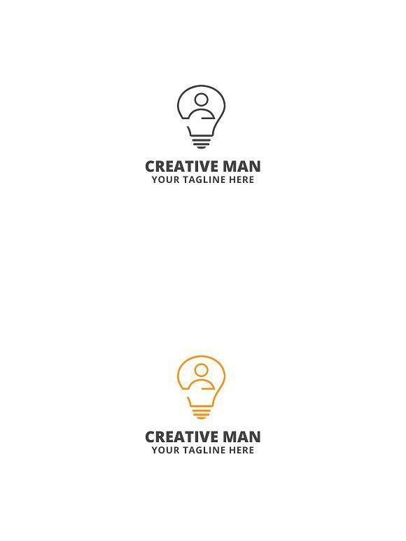 Creative Man Logo - Creative Man Logo Template #agency #appdevelop | People Templates ...