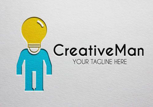 Creative Man Logo - Creative Man Logo – GRAPHICGO