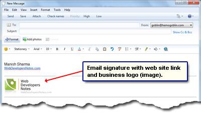 Business Email Logo - Email signature tips for all users