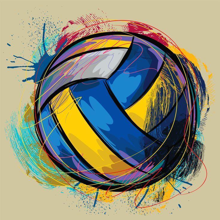 Cool Volleyball Logo - Maybe set up a volleyball net outside??,. Random