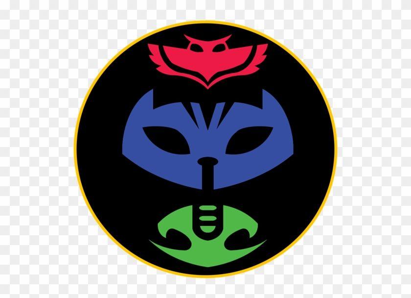 PJ Masks Logo - Symbol Mask Gecko Clip Art Masks Logo Png Transparent