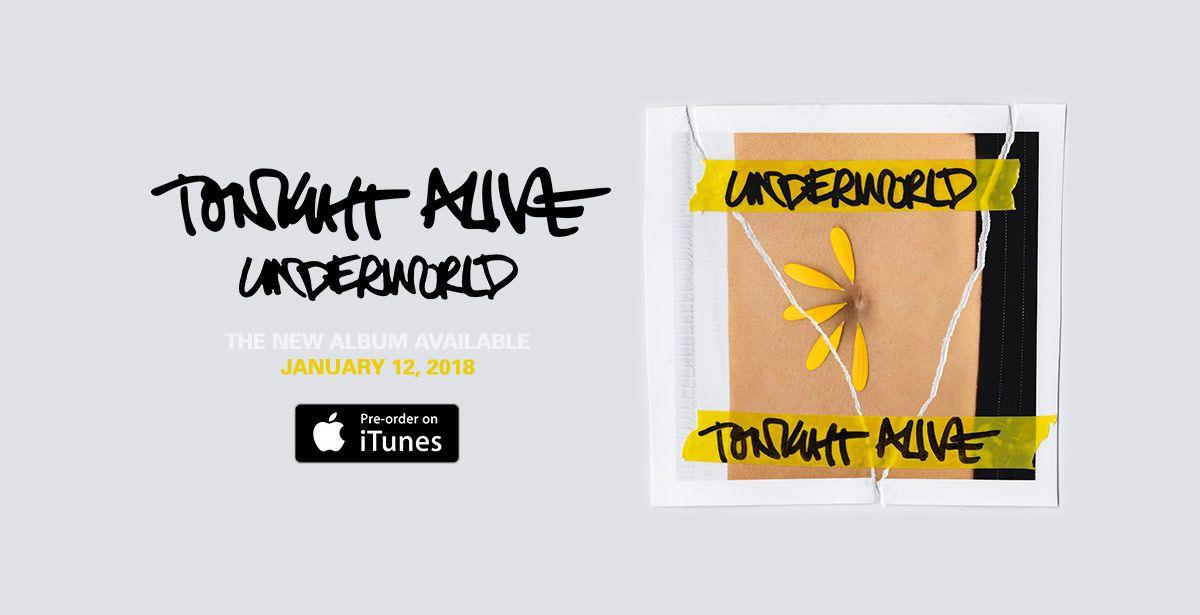 Tonight Alive Logo - Tonight Alive - New record Underworld out now