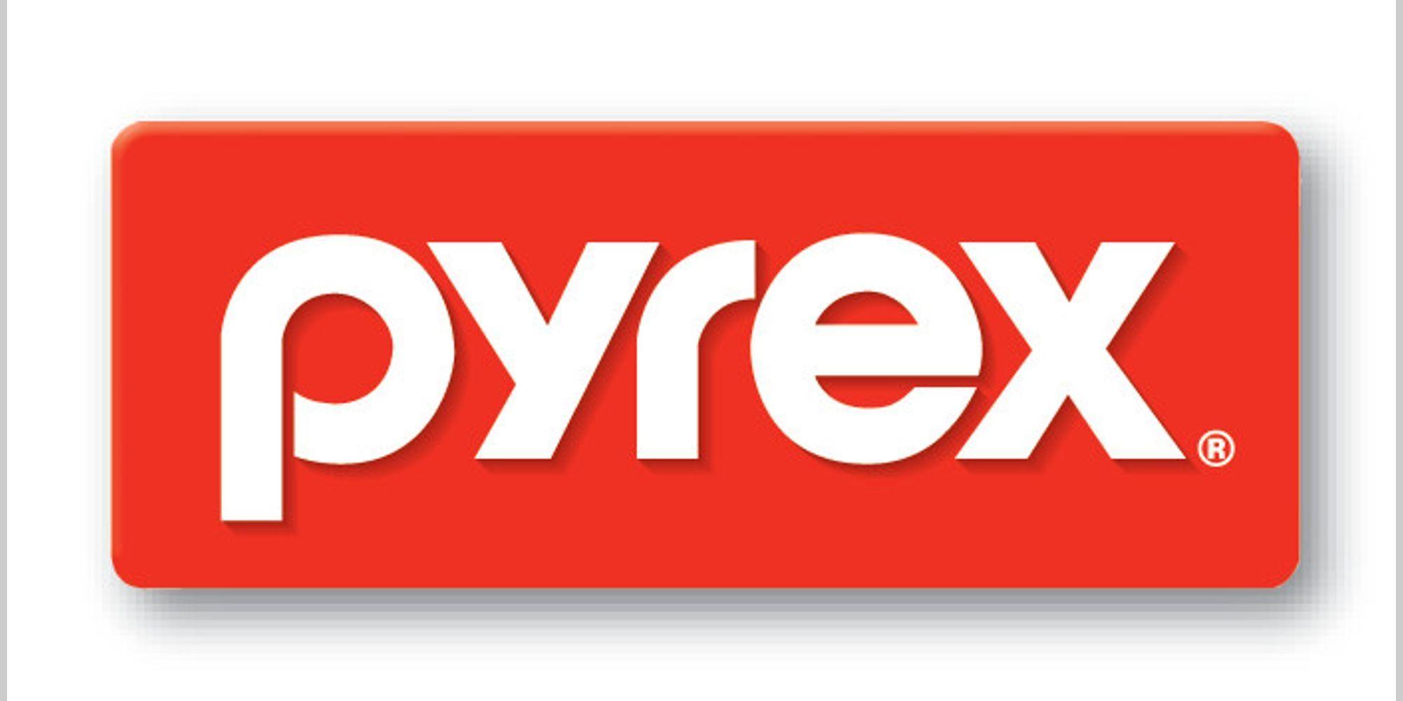 Pyrex Logo - Pyrex Glass Mixing Bowl Set (3 Piece)
