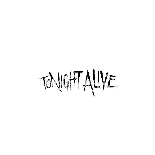 Tonight Alive Logo - Tonight Alive Locker Window Band Logo Decal