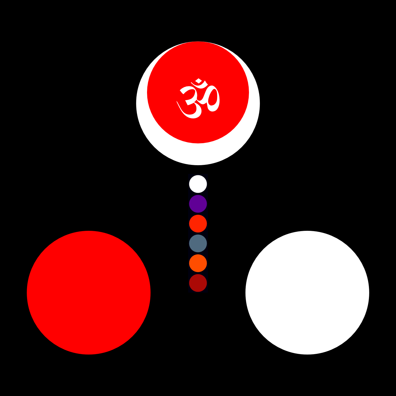 White Circle Red Comma Logo - White Circle Red Comma Logo