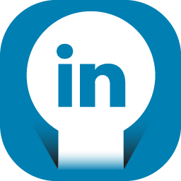 Round LinkedIn Logo - Linkedin Icon | Round Papercut Social Iconset | uiconstock