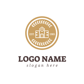 White Circle Red Comma Logo - 45+ Free School Logo Designs | DesignEvo Logo Maker