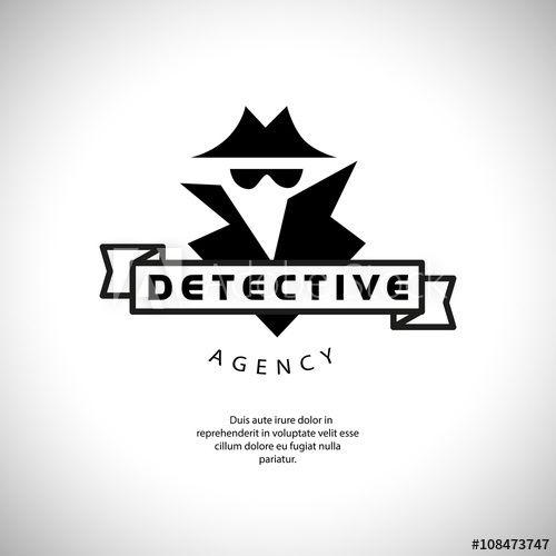 Detective Logo - Vector detective logo. - Buy this stock vector and explore similar ...