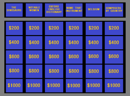 Jeopardy Game Show Logo - Jeopardy!