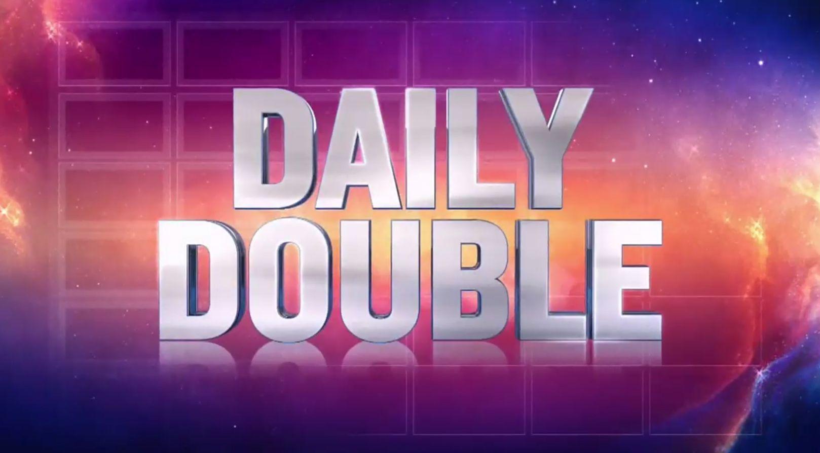 Daily Double Logo - Jeopardy!' sticks to 3D models, adds nods to iconic gameplay ...