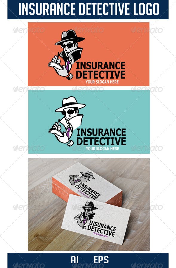 Detective Logo - Insurance Detective Logo by Gagu | GraphicRiver