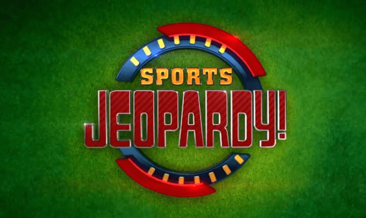Jeopardy Game Show Logo - The Blog Is Right: Game Show Reviews and More!: Sports Jeopardy