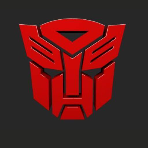 Red Transformer Face Logo - Transformers for SmartWatch 3 - FaceRepo