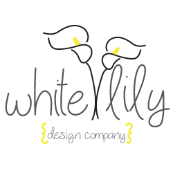White Lily Logo - graphic design