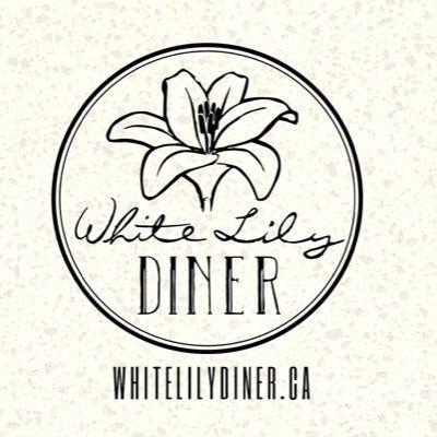 White Lily Logo - White Lily Diner