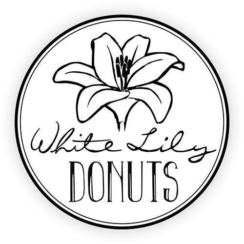 White Lily Logo - White Lily Donuts
