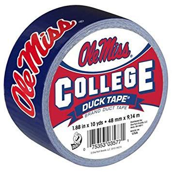University of Mississippi Logo - Amazon.com: Duck Brand 240283 University of Mississippi Ole Miss ...