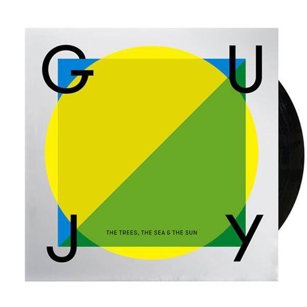 Guy with Yellow Sun Logo - Guy J Trees, The Sea & The Sun Sampler at OYE Records