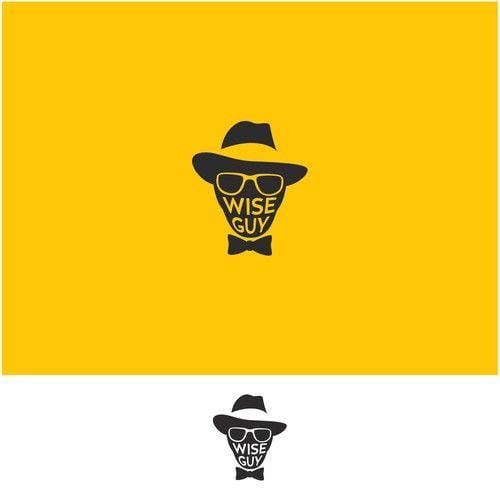 Guy with Yellow Sun Logo - Logo for new creative agency “WISE GUY” | Logo design contest