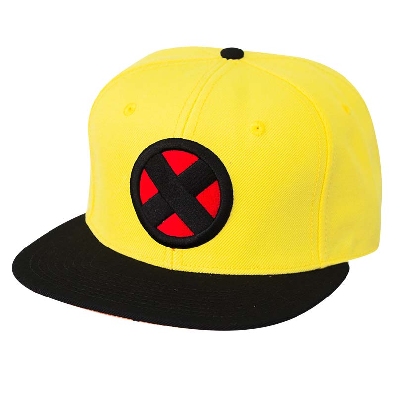 Guy with Yellow Sun Logo - X Men Yellow Wolverine Snapchat Hat