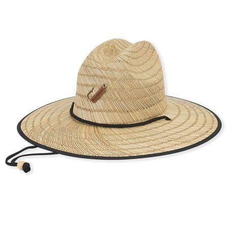 Guy with Yellow Sun Logo - Guy Harvey Hook HAT W/CHIN CORD - Sun 'N' Sand Accessories